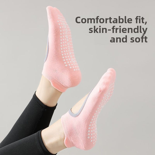 Women's Breathable Anti-Slip Yoga Socks