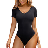 Women's Seamless Shapewear Bodysuit with Tummy Control