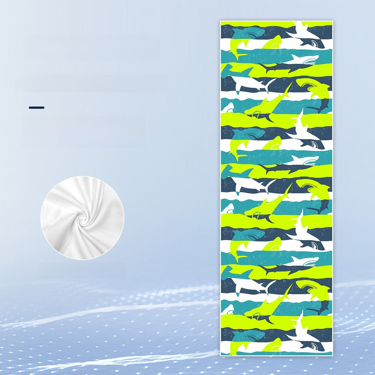Microfiber Yoga Towel - Cherry Blossom
