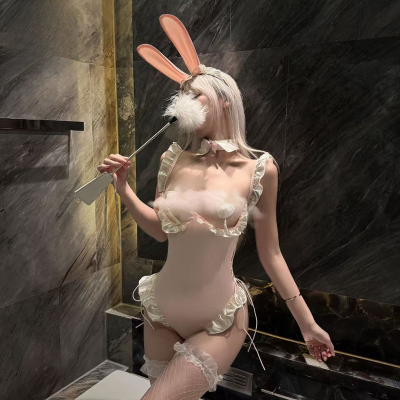 Women's lingerie strap bodysuit