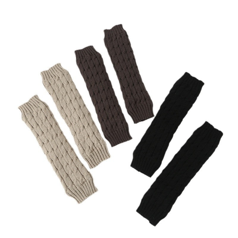 Thick woolen sock with fluffy lining