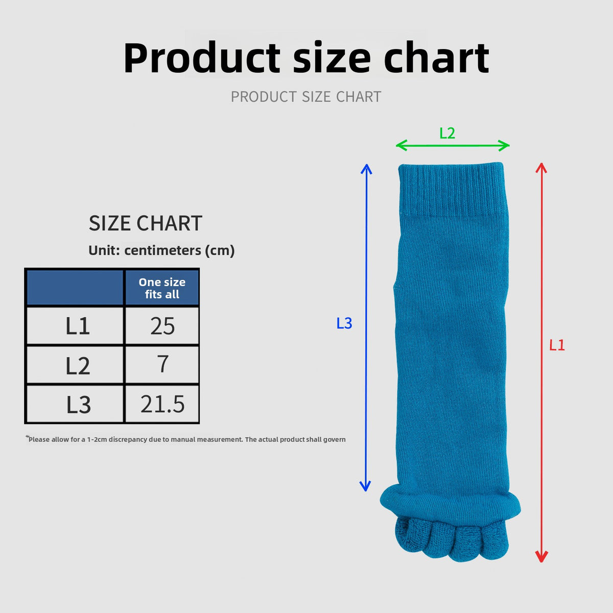 Five-Toe Yoga Socks