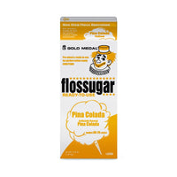 Piña Colada (Pineapple) Cotton Candy Flossugar  | Cotton Candy Supplies Canada | 6 x 3.25lbs per case | Ships Free Within Canada on Orders Above CAD $199