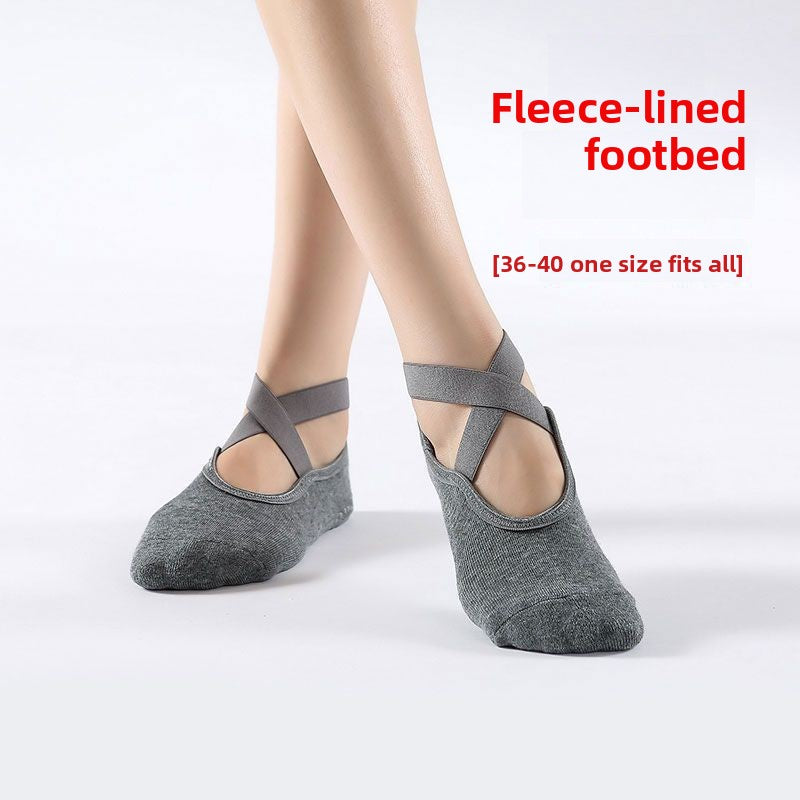 Yoga Socks Anti-Slip Five-Toe Cotton Fitness Socks