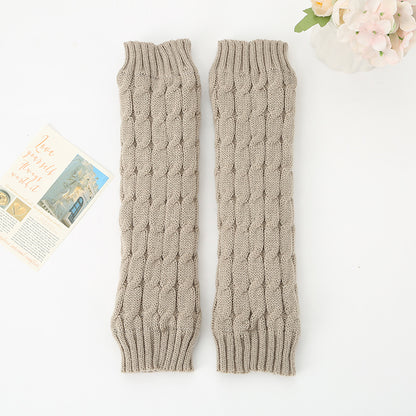 Thick woolen sock with fluffy lining