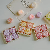 Handmade Floral Scented Candles Gift Set