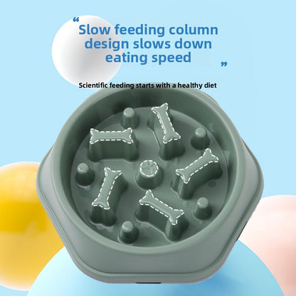 Slow Feeder Bowl for Happy Healthy Pups