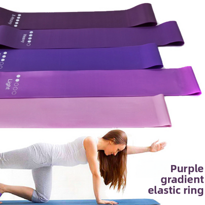 Purple Resistance Bands Set - TPE