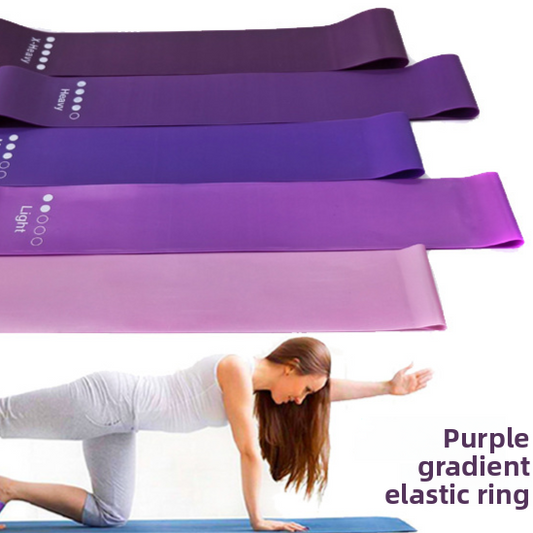 Purple Resistance Bands Set - TPE