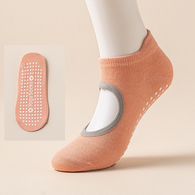 Women's Breathable Anti-Slip Yoga Socks