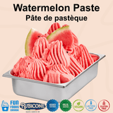 Watermelon Paste - Fruit Gelato Pastes - Case of 2 x 3 KG Buckets - Rubicone Canada - Ships Free Within Canada on Orders Above CAD $199