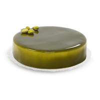 "PRE-ORDER" Pistachio Mirror Glaze - Case of 2 x 3.5 KG Buckets - Bakery and Pastry - Rubicone Canada - Ships Free Within Canada on Orders Above CAD $199