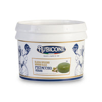 "PRE-ORDER" Pistachio Mirror Glaze - Case of 2 x 3.5 KG Buckets - Bakery and Pastry - Rubicone Canada - Ships Free Within Canada on Orders Above CAD $199