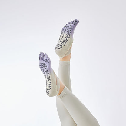 Yoga Socks Anti-Slip Five-Toe Cotton Fitness Socks