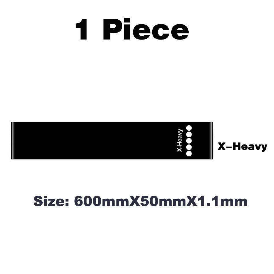 Pink Resistance Bands Set - 5 Pieces