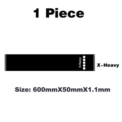 Pink Resistance Bands Set - 5 Pieces