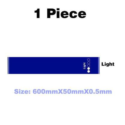 Pink Resistance Bands Set - 5 Pieces