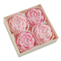 Handmade Floral Scented Candles Gift Set