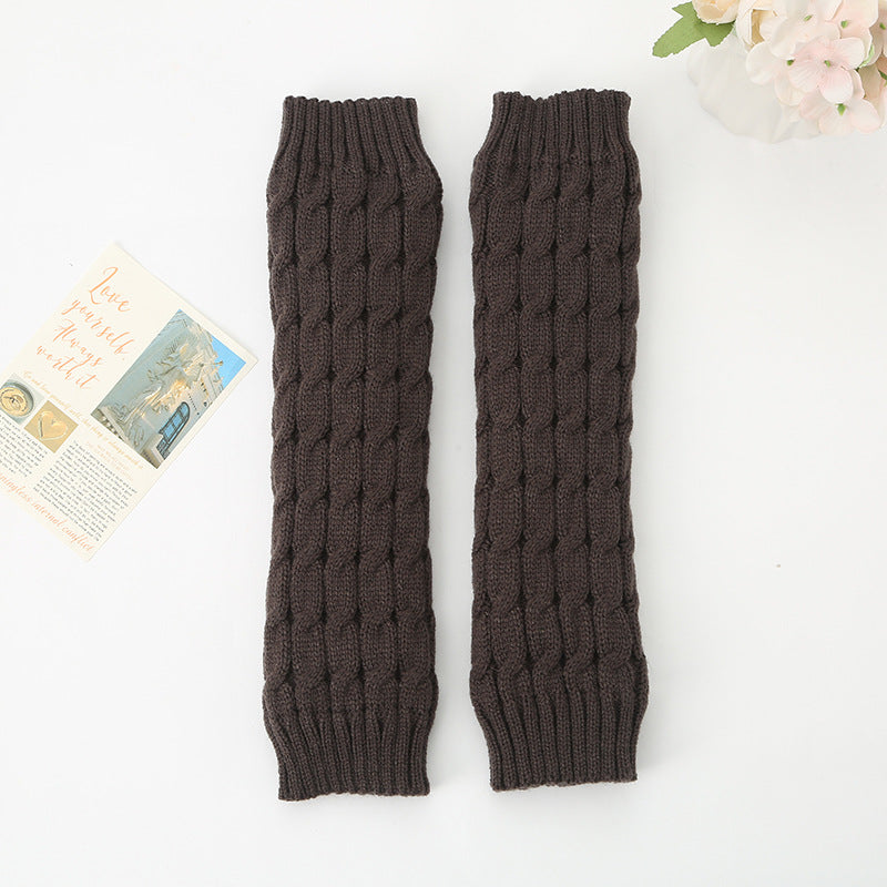 Thick woolen sock with fluffy lining
