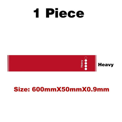 Pink Resistance Bands Set - 5 Pieces