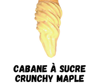 Belgian Crunchy Maple Cone Dip - Case of 6 x 1KG - Canadian Distribution - Ships Free Within Canada on Orders Above CAD $199