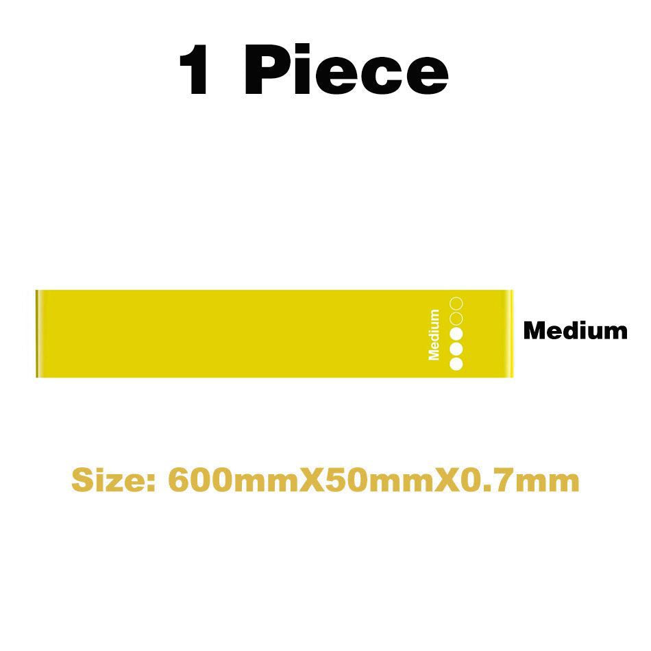 Pink Resistance Bands Set - 5 Pieces