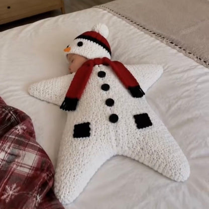 Gingerbread Man Button Baby Sleeping Bag