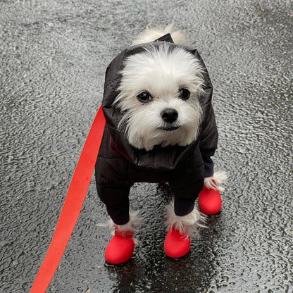 Cozy Silicone Rain Boots for Dogs