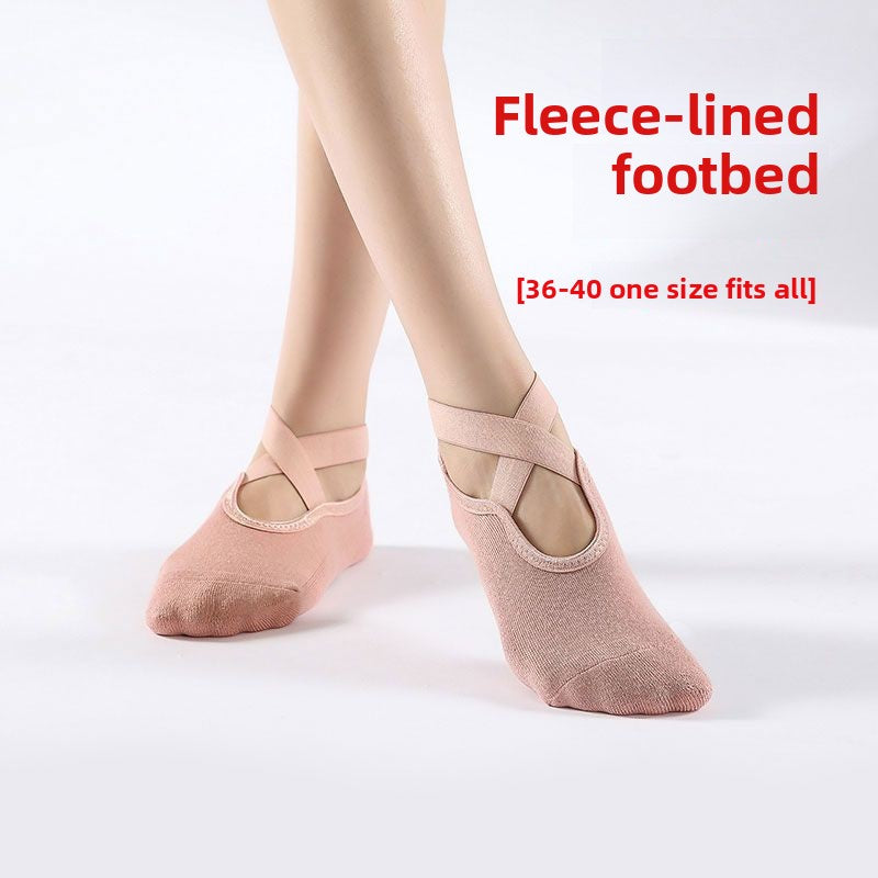 Yoga Socks Anti-Slip Five-Toe Cotton Fitness Socks