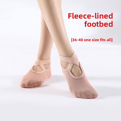 Yoga Socks Anti-Slip Five-Toe Cotton Fitness Socks
