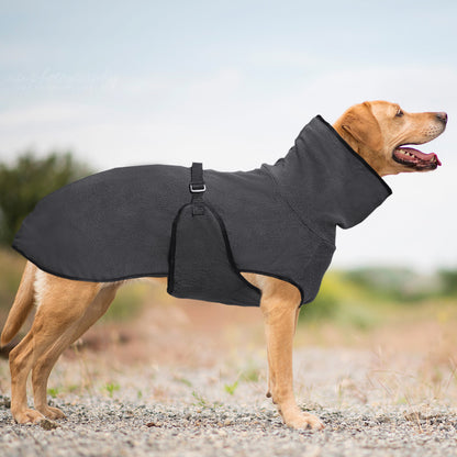 Snuggly Hooded Fleece Sweater for Dogs