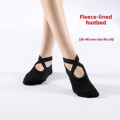 Yoga Socks Anti-Slip Five-Toe Cotton Fitness Socks