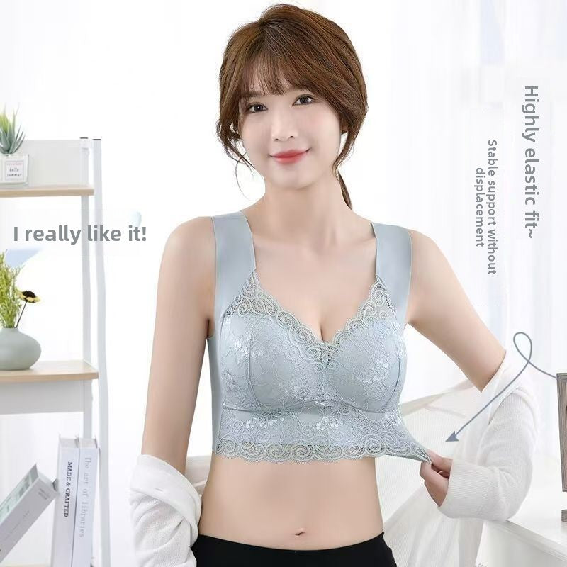 Seamless Lace Bra