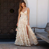 Floral long dress