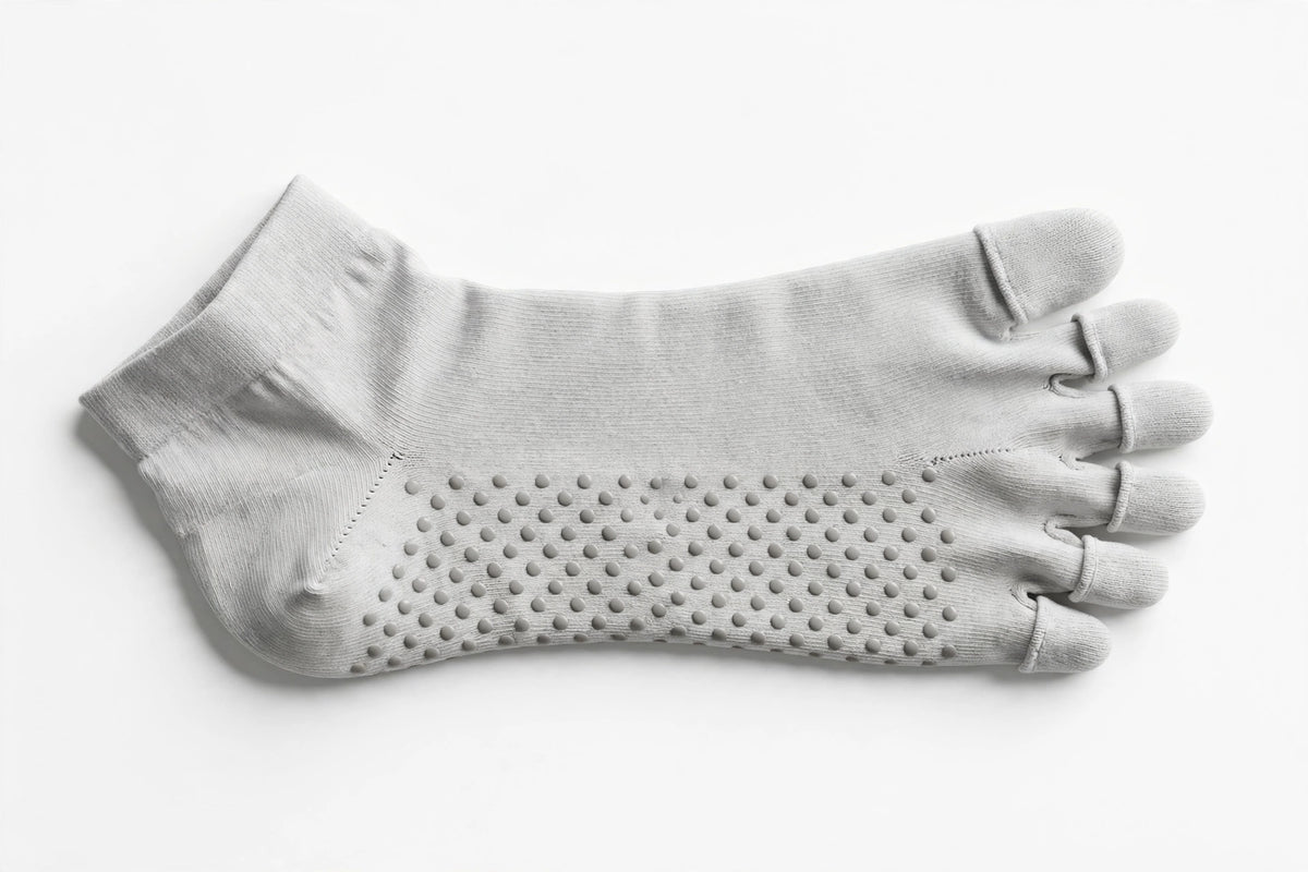 NOEILI Backless Yoga Socks – Cotton Low Tube