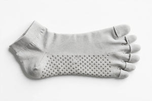 NOEILI Backless Yoga Socks – Cotton Low Tube