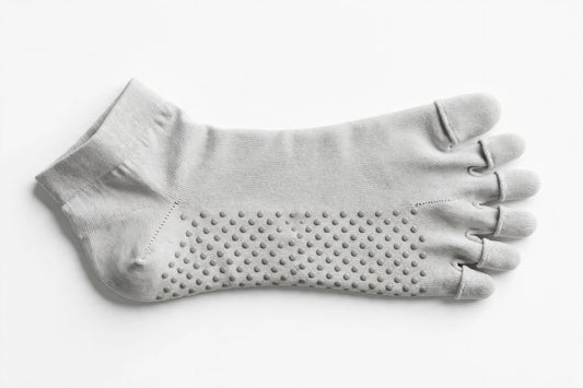 NOEILI Backless Yoga Socks – Cotton Low Tube
