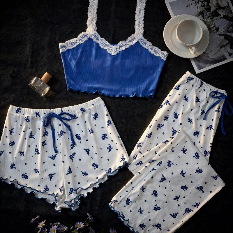 Floral Pajama Set