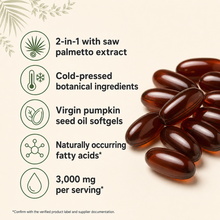 Pumpkin Seed Oil Soft Capsules 180 Count